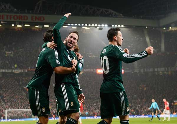 Real Madrid eliminó a Manchester United