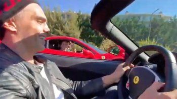 Investigan a 2 hombres por correr picadas en Ferrari por Nordelta