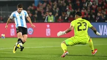 Julián Álvarez anotó el gol de la victoria de la Selección Argentina.