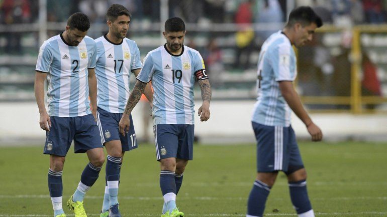 Argentina sufrió sin Messi y cayó por 2 a 0 contra Bolivia en La Paz