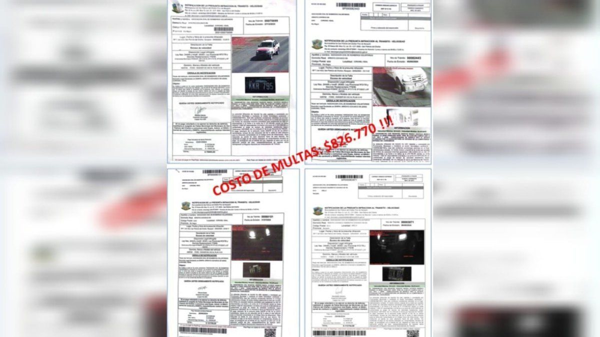 El colmo de los radares: multaron a los bomberos por exceso de velocidad