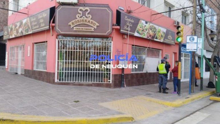 Cayeron al intentar robar una rotisería en pleno centro