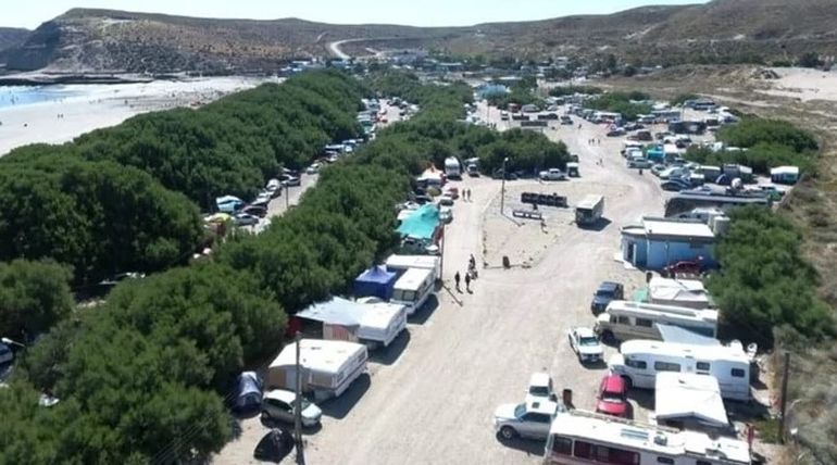 Camping Municipal de Puerto Pirámides. Camping Municipal de Puerto Pirámides.