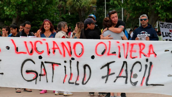 incidentes marcha crimen luciano miramar