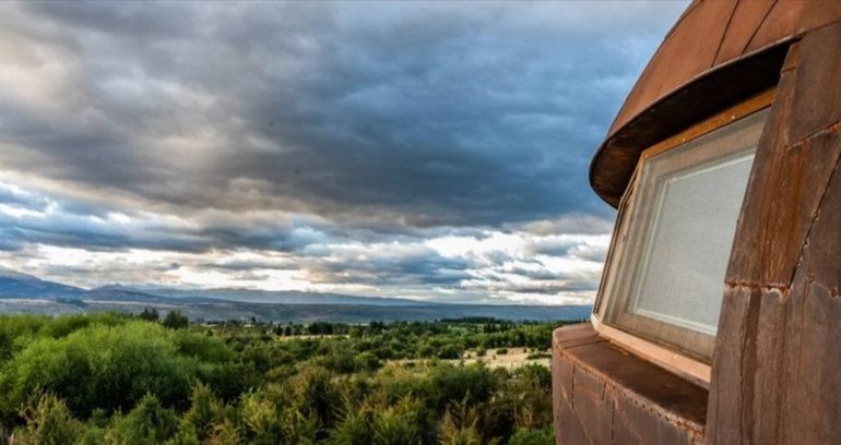 Desde el Huevo de Dragón se puede disfrutar de un hermoso paisaje de Chubut. Desde el Huevo de Dragón se puede disfrutar de un hermoso paisaje de Chubut. 