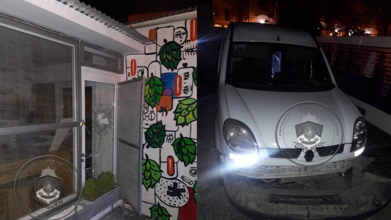 Lo detuvieron cuando intentaba robar una cervecería en pleno centro