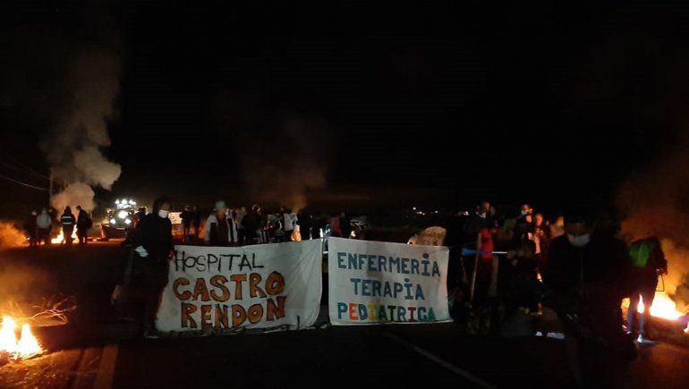 Por los piquetes, Aluminé con desabastecimiento y suspensiones