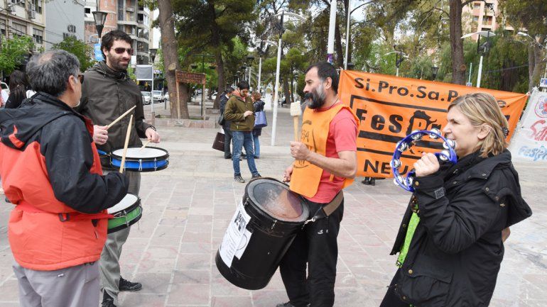 Siprosapune realizó ayer la segunda medida de fuerza en siete días.