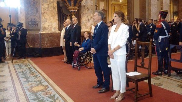 Macri participó del Tedeum junto a su gabinete