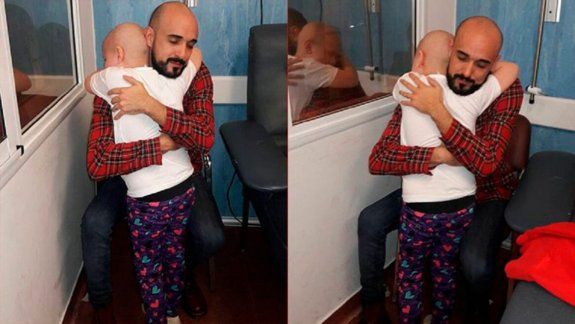 La emotiva despedida de Abel Pintos a una nena con cáncer