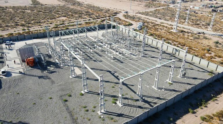 Planta transformadora del EPEN en Valentina. Planta transformadora del EPEN en Valentina.