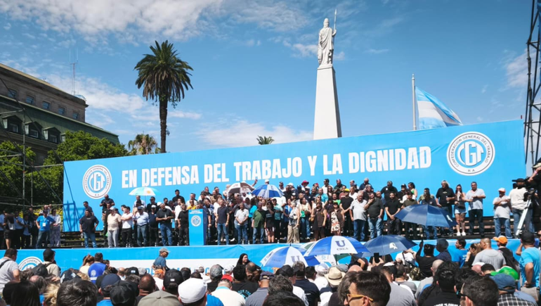 Las millonarias multas que deberán pagar dos gremios tras adherirse al paro de la CGT