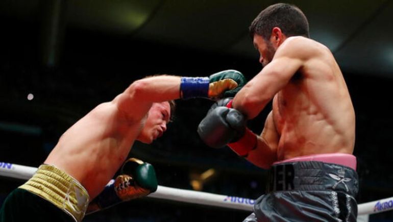 Canelo Álvarez se impuso sin problemas ante John Ryder.