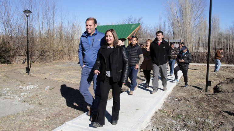 Provincia aportó $1,5 millón para la planta cloacal de Las Lajas