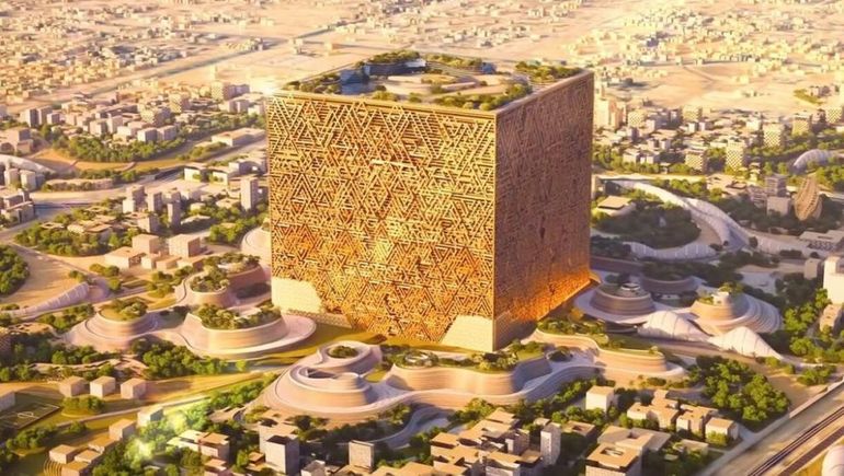 Arabia Saudita creará una descomunal ciudad cubo
