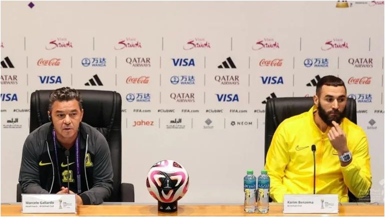 Benzema y Gallardo Benzema y Gallardo