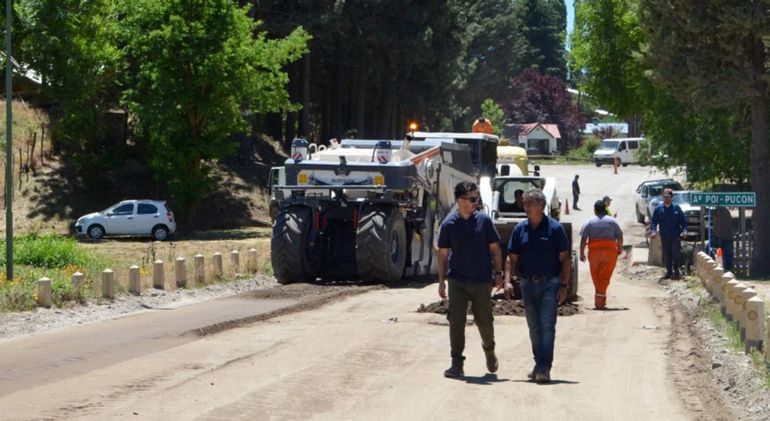Comenzó la obra de repavimentación de la ruta 23 en Aluminé