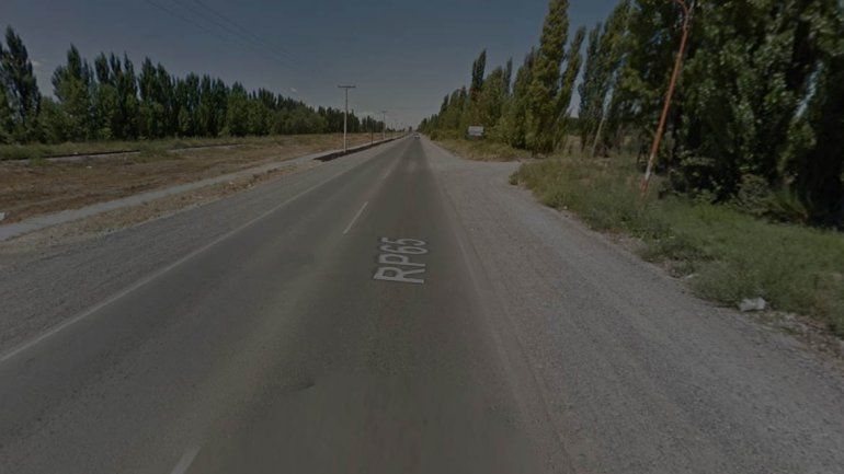 Recibió un balazo en la pierna cuando iba en moto por la Ruta 65