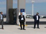 Gonzalez estuvo en Añelo, donde participó de la inauguración de una estación de servicio de YPF a pocos metros de los pozos de Loma Campana.&nbsp;
