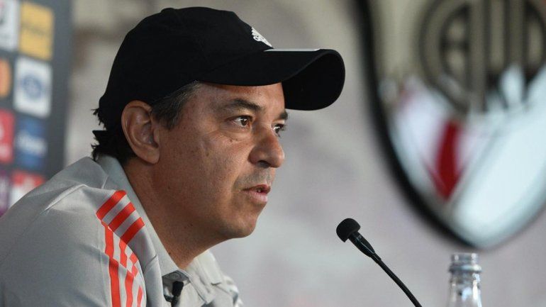 Reapareció Gallardo y habló de su continuidad en River