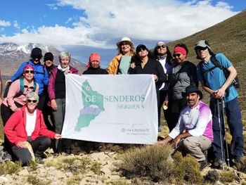 se viene la segunda travesia al mar de vaca muerta al pie de dos volcanes