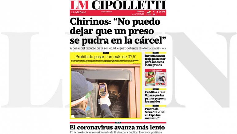 Mirá la edición impresa de LM Cipolletti