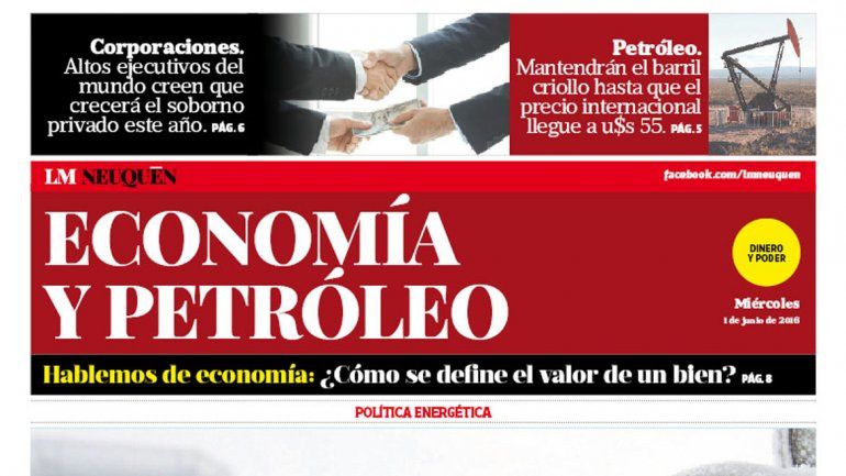 Suplemento Economía y Petroleo.