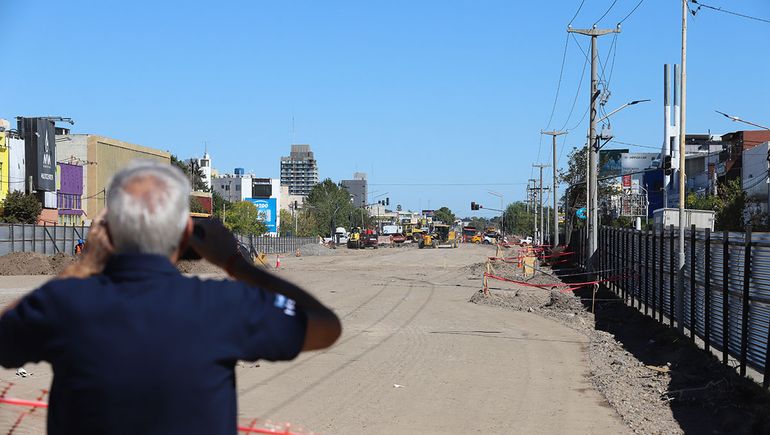 En 25 fotos: desde adentro, así avanzan los trabajos de la Avenida Mosconi