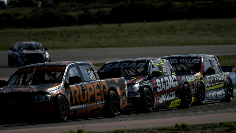 Manu Urcera dando pelea en la final de Comodoro Rivadavia. Foto: prensa ACTC&nbsp;