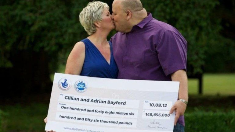 La historia de un matrimonio tras ganar US$191 millones en la lotería