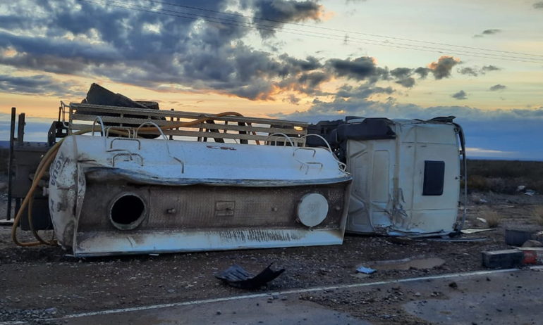 El test de alcoholemia realizado al camionero dio como resultado negativo. El test de alcoholemia realizado al camionero dio como resultado negativo.