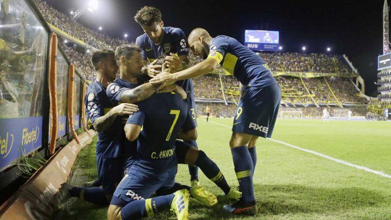 Boca venció a Lanús y se afianzó en la zona de Libertadores