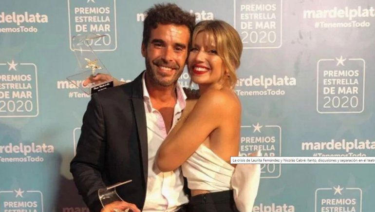 ¿Se separaron Nicolás Cabré y Laurita Fernández?