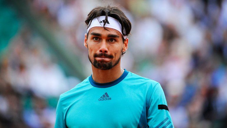 El tenista Fognini expulsado del US Open por violencia de género