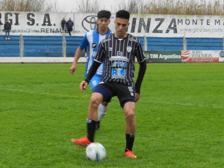 Stancato en el partido del domingo pasado contra Monte Maíz. Foto: Victoria Sánchez, Cipo Pasión