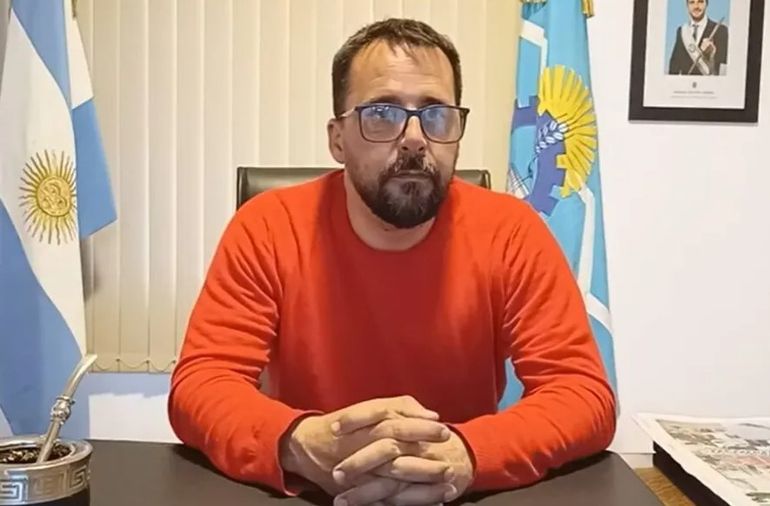 Matías Tacetta, intendente de Esquel. Matías Tacetta, intendente de Esquel.