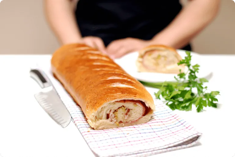 Pan relleno, una receta simple para tener en cuenta. Pan relleno, una receta simple para tener en cuenta.
