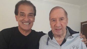 Miguel Ángel Lemme visitó a Bilardo y confesó que le preguntó por Maradona.
