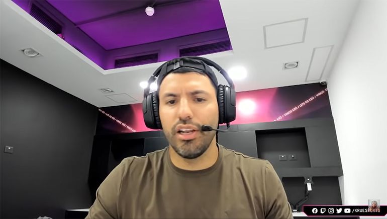 Agüero explotó contra la prensa francesa por sus críticas a Messi