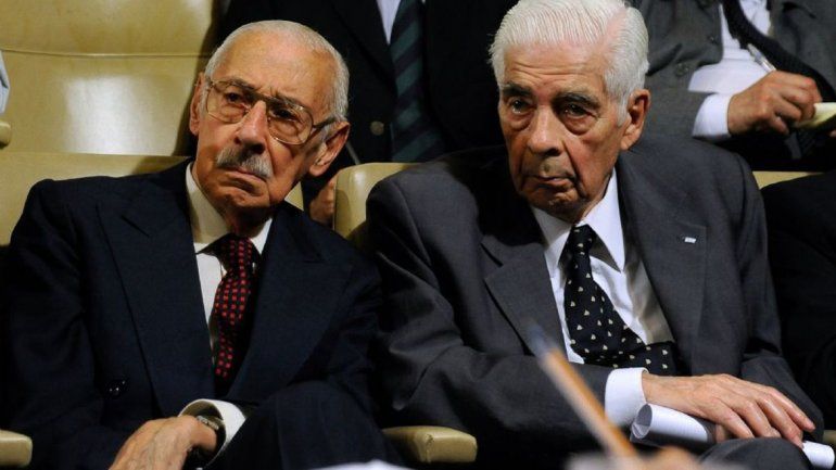 Jorge Rafael Videla y Luciano Benjamín Menéndez