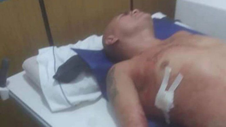 Apuñalaron a la Hiena Barrios: está fuera de peligro