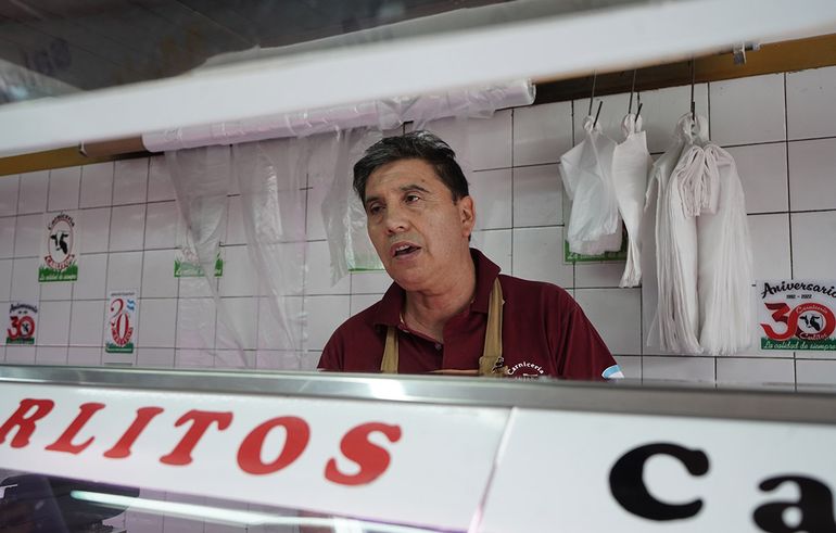 El dueño de la carnicería El dueño de la carnicería