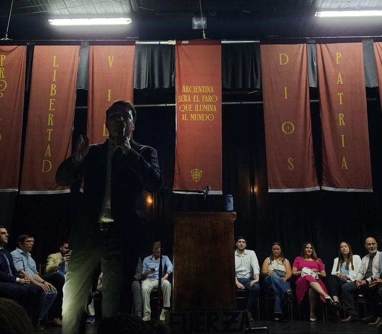 El diputado de la Provincia de Buenos Aires, Agustín Romo. El diputado de la Provincia de Buenos Aires, Agustín Romo.