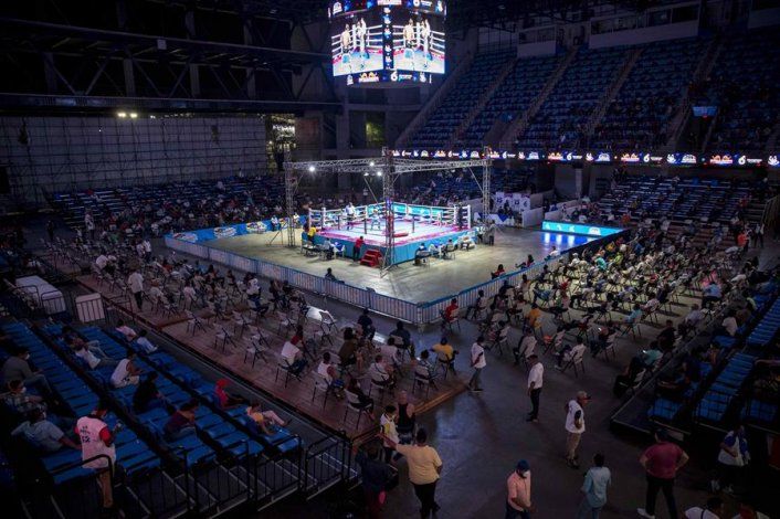 Mirá cómo se desarrolló en Nicaragua la única velada de boxeo en el mundo