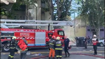 El incendio causó dos muertos en el barrio porteño de Flores