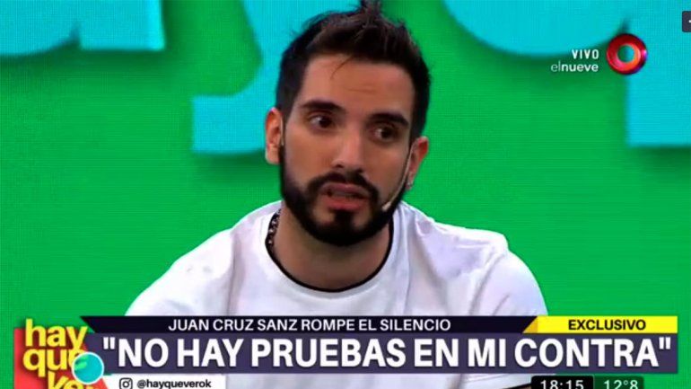 Reapareció Juan Cruz Sanz en la televisión: Pensé en suicidarme