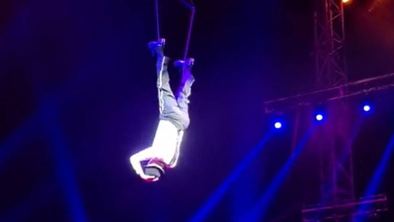 Sueño cumplido a los 86: Cormillot se subió al circo y tocó el corazón del público