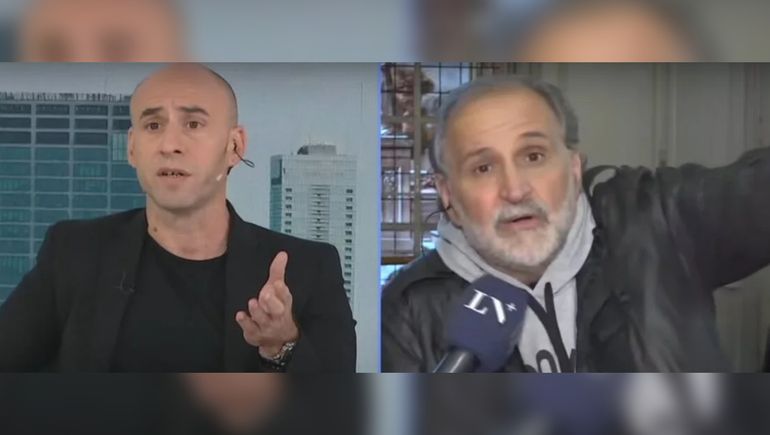 Eduardo Belliboni y Esteban Trebucq se cruzaron fuerte en vivo.