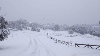 En Villa Pehuenia, el panorama es totalmente blanco con la nieve / Foto Gentileza En Villa Pehuenia, el panorama es totalmente blanco con la nieve / Foto Gentileza