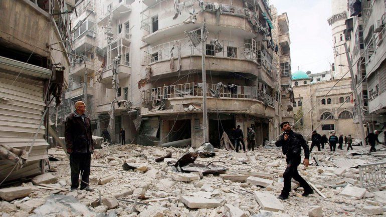 La guerra en Siria entró en una pausa humanitaria hasta el sábado.